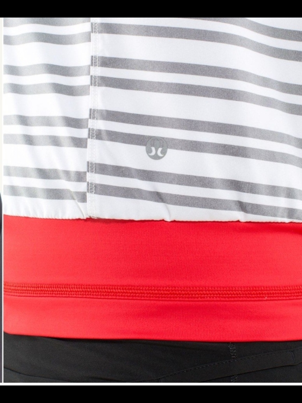 Lululemon Run: Track Attack
Jacket Twin Stripe Black / Black/ Love Red - Picture 9 of 9